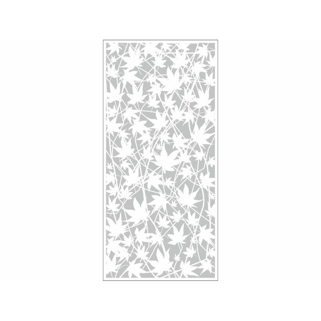 Folie geam autoadeziva Bloomingville, Folina, model floral - 100x210 cm