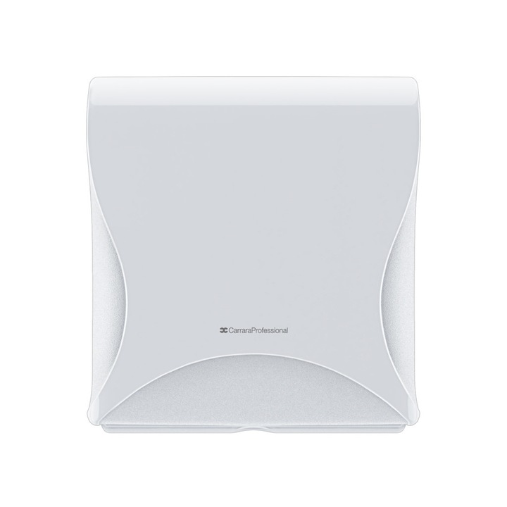 Dozator Bulky Soft Essentia pentru prosoape de mana scurte, de culoare alba