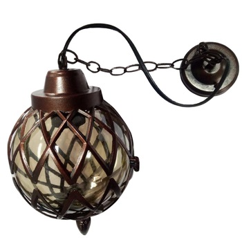 Felinar Madlen, Omnia, E27, IP 44, Aluminiu/Sticla, 80cm, Bronz Felinar Madlen, Omnia, E27, IP 44, Aluminiu/Sticla, 80cm, Bronz