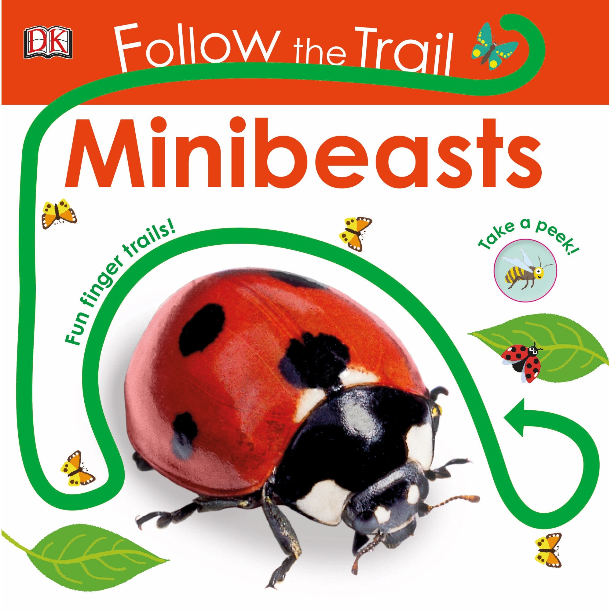Follow the Trail Minibeasts de DK