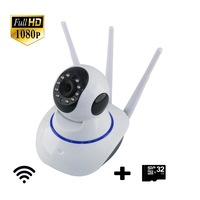 camera supraveghere wireless eoptima yyr100 audio-video full hd 1080p control ptz ir ajustare pe doua axe suport card microsd aplicatie dedicata alba card 32gb inclus imagen 54_0_
0