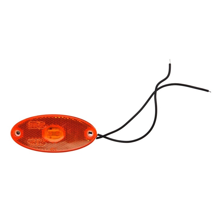 LED габаритна лампа 305P W64, 12V /-/ 24V, оранжева
