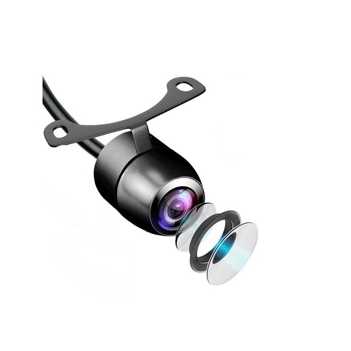 Camera marsarier idealSTORE HD 2 in 1 cu traiectorie dinamica, Tensiune 12V / 110mA, Freza 20mm, Rezistenta la contactul cu apa