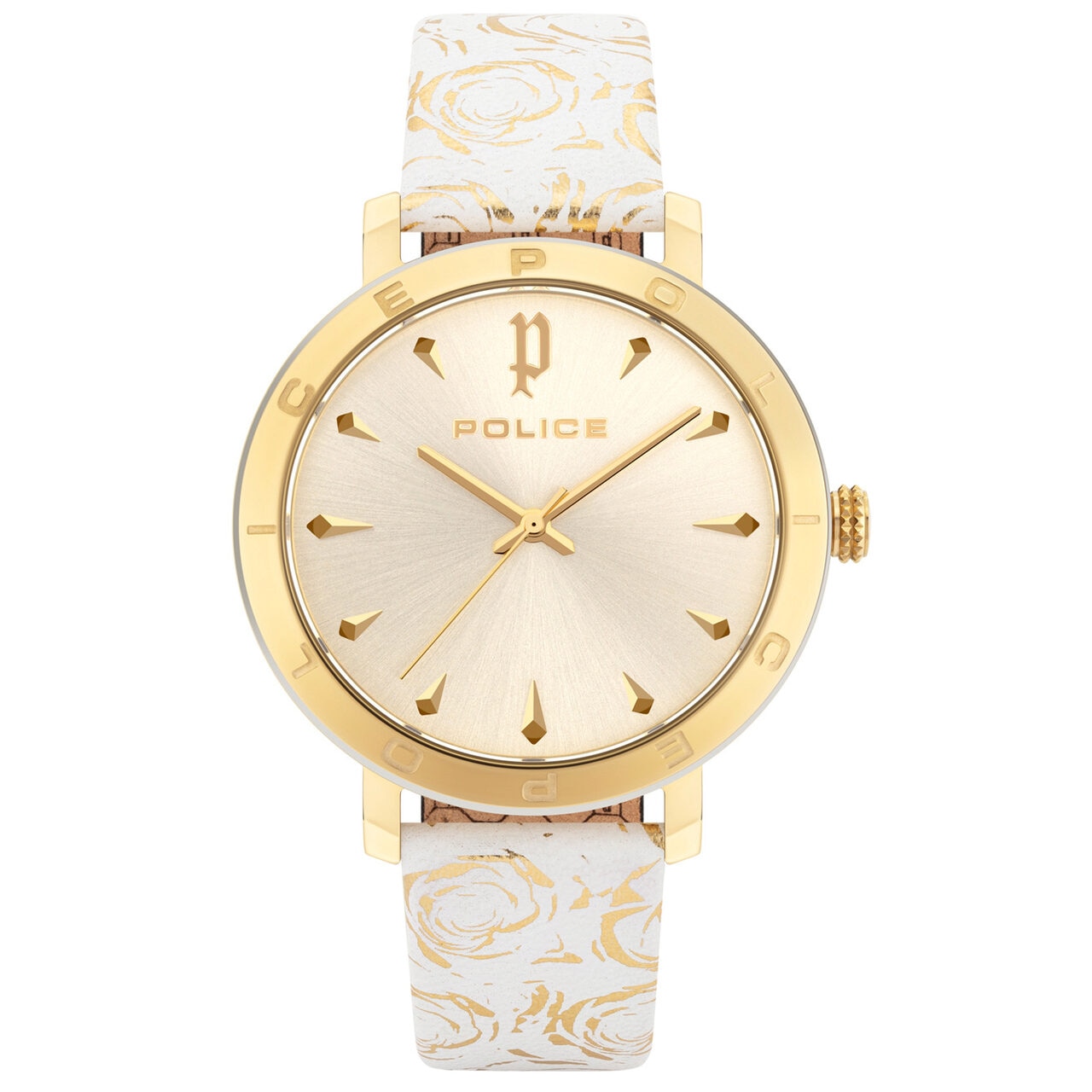 Ceas de dama Police PL16033MSGS.06 Ponta, 36mm, 3ATM, Auriu