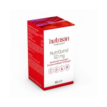 Nutrisan NutriQuinol (Coenzima Ubiquinol Q10) 50 mg 60 Capsule Nutrisan NutriQuinol (Coenzima Ubiquinol Q10) 50 mg 60 Capsule