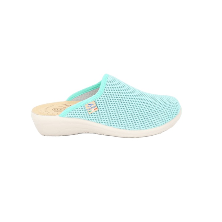 Saboti microfibra Fly Flot, 30, Verde, Marimea 35 EU