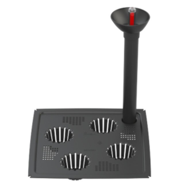 Sistem de irigare Lamela, 25x25 cm, negru