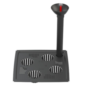 Sistem de irigare Lamela, 25x25 cm, negru Sistem de irigare Lamela, 25x25 cm, negru