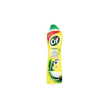 Solutie pentru curatare Cif cu microcristale, Parfum de lamaie, 500ml Solutie pentru curatare Cif cu microcristale, Parfum de lamaie, 500ml