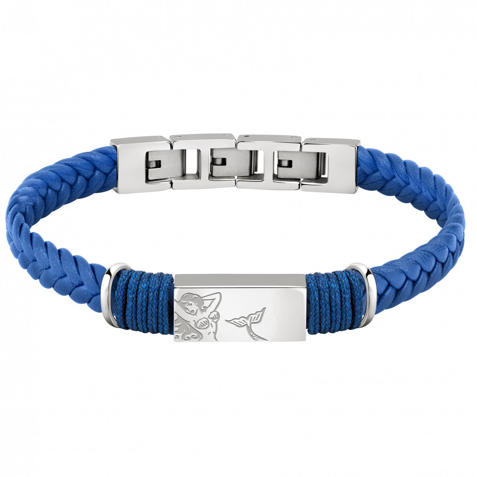 Bratara Sector SZV66, Argintiu, Albastru