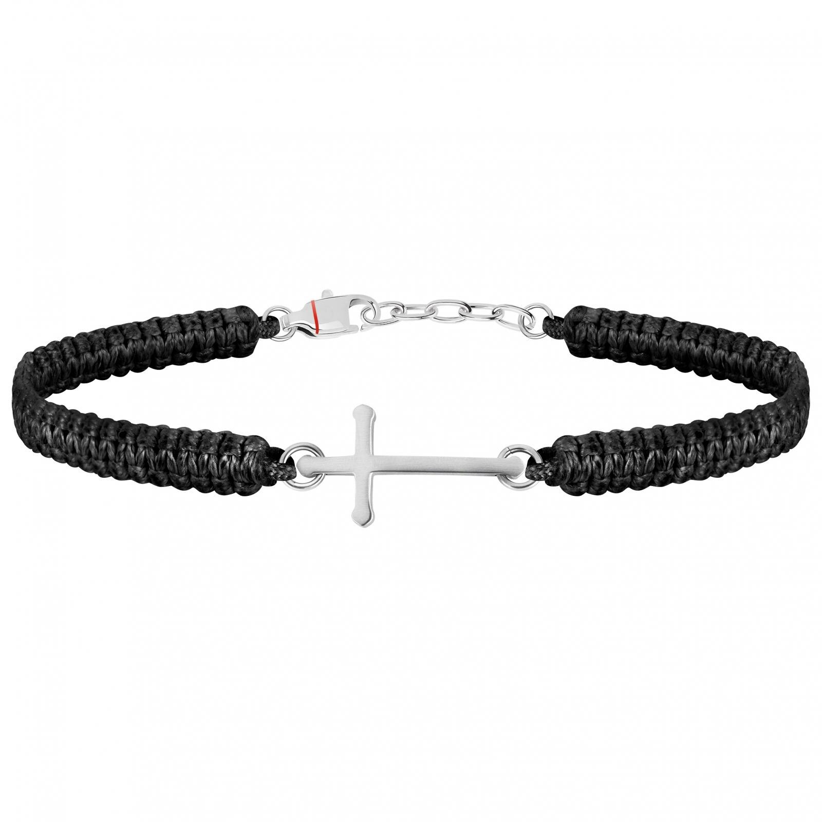 Bratara Sector SZQ25, Negru, Argintiu