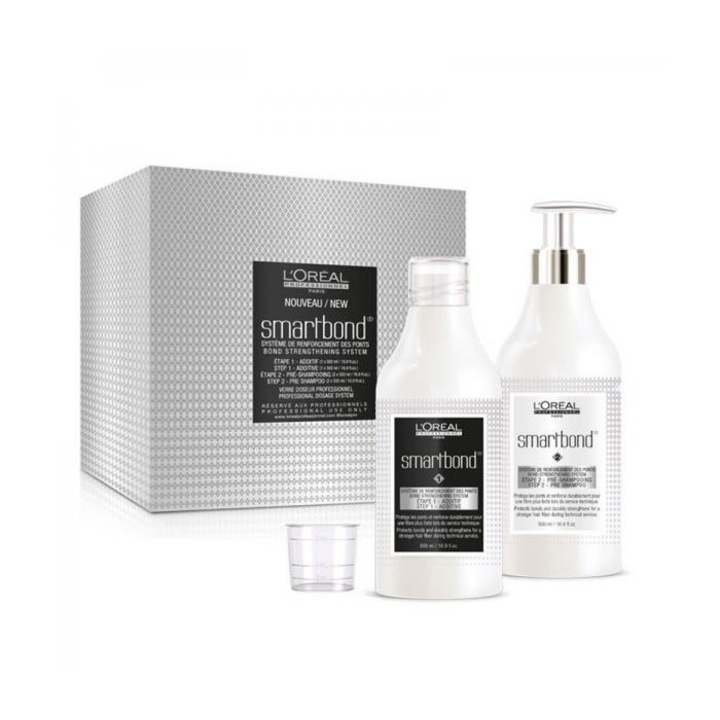 Set tratament L`Oreal Professionnel SmartBond Step1 1 x 500ml, Step2 2x 500ml