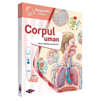 Carte Raspundel Istetel - Corpul uman Carte Raspundel Istetel - Corpul uman