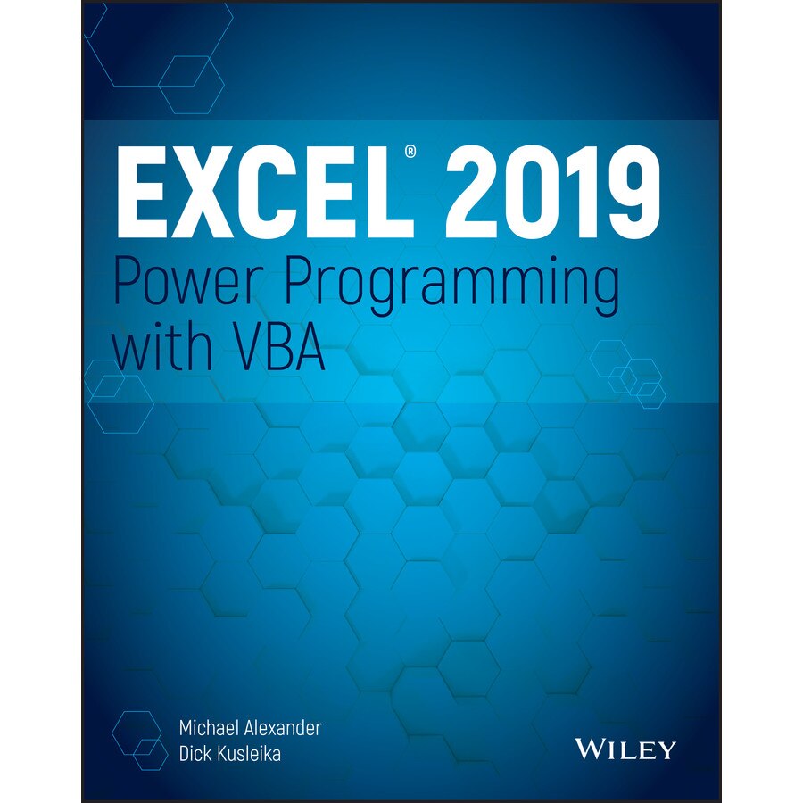 Excel 2019 Power Programming with VBA de Michael Alexander
