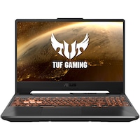 Laptop Gaming ASUS TUF Gaming A15 FA506IU cu procesor AMD Ryzen 7 4800H pana la 4.20 GHz, 15.6", Full HD, 8GB, 512GB SSD, NVIDIA GeForce GTX1660Ti 6GB, Free DOS, Black