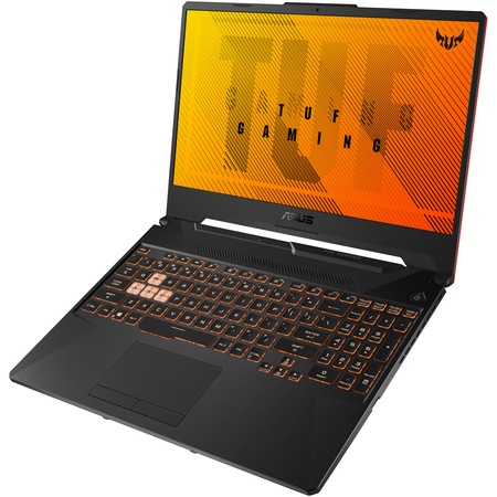 Лаптоп Gaming ASUS TUF F15 FX506LI, 15.6", Intel® Core™ i5-10300H, RAM 8GB, SSD 512GB, NVIDIA® GeForce® GTX 1650 Ti 4GB, Free DOS, Bonfire Black