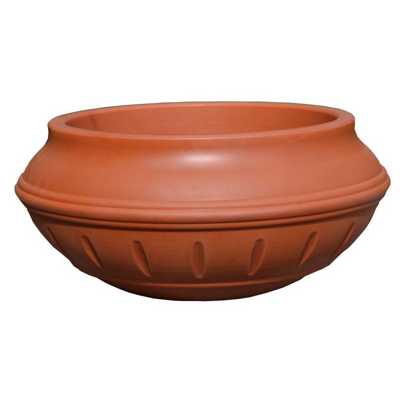 Ghiveci rotund Polietilena GARDEN PARK cu pereti dubli D 450 mm (GPD450)