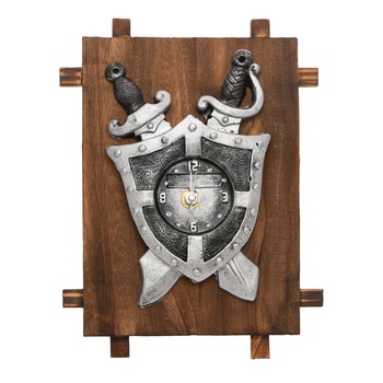 Ceas PANOPLIE, 3D, realizat din rasina si lemn, 25 cm Ceas PANOPLIE, 3D, realizat din rasina si lemn, 25 cm