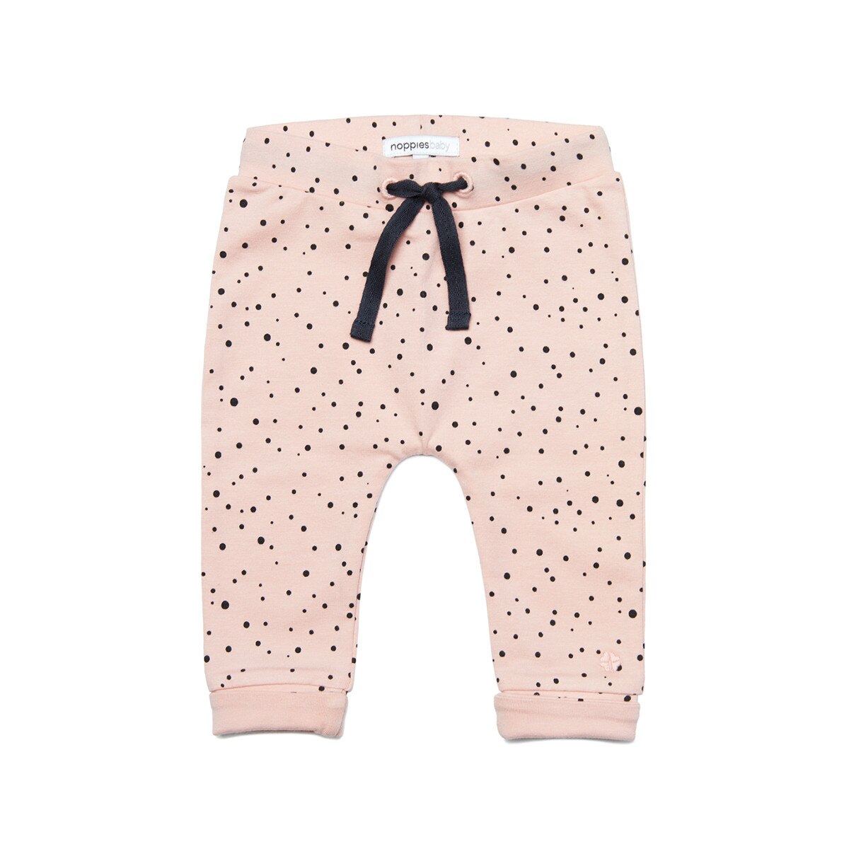 Pantaloni bebe, Noppies, bumbac organic, Bobby, roz, Roz deschis