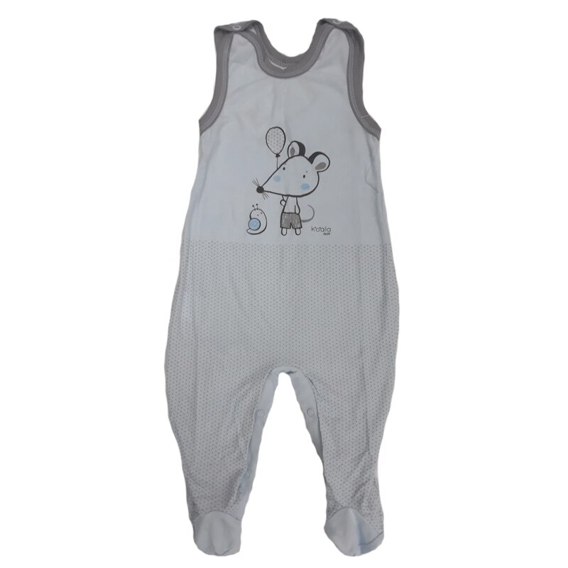 Salopeta pentru baieti Koala Myska Bambus 05-748A, Albastru 68 cm