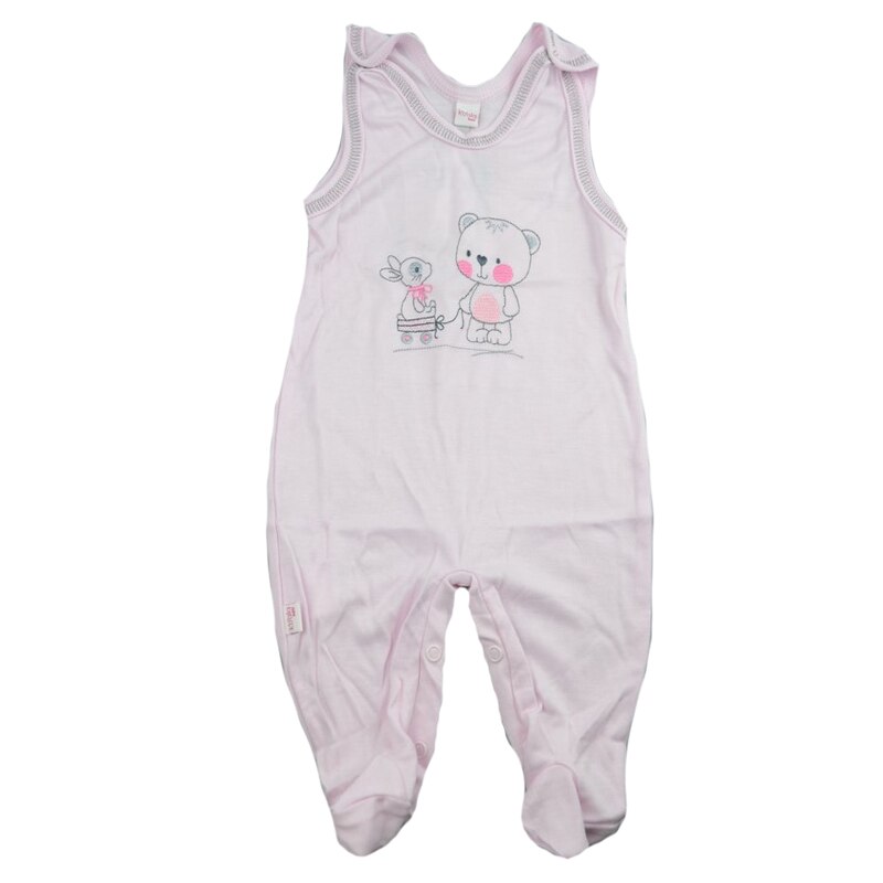 Salopeta pentru fete Koala Misio Bambus 05-933R, Roz, 68 cm