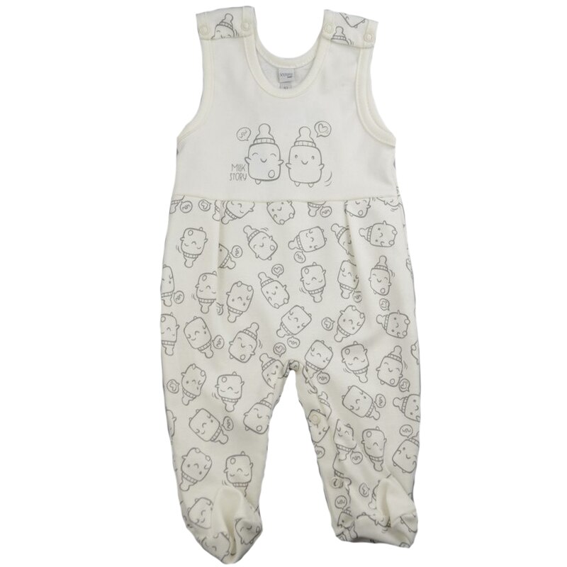 Salopeta pentru bebelusi, Koala, Butelki 06-684C, Crem, 74 cm