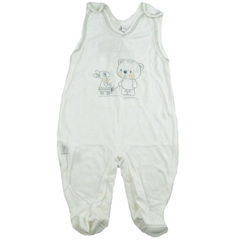 Salopeta pentru baieti, Koala, Misio Bambus 05-933, Crem, 74 cm Salopeta pentru baieti, Koala, Misio Bambus 05-933, Crem, 74 cm