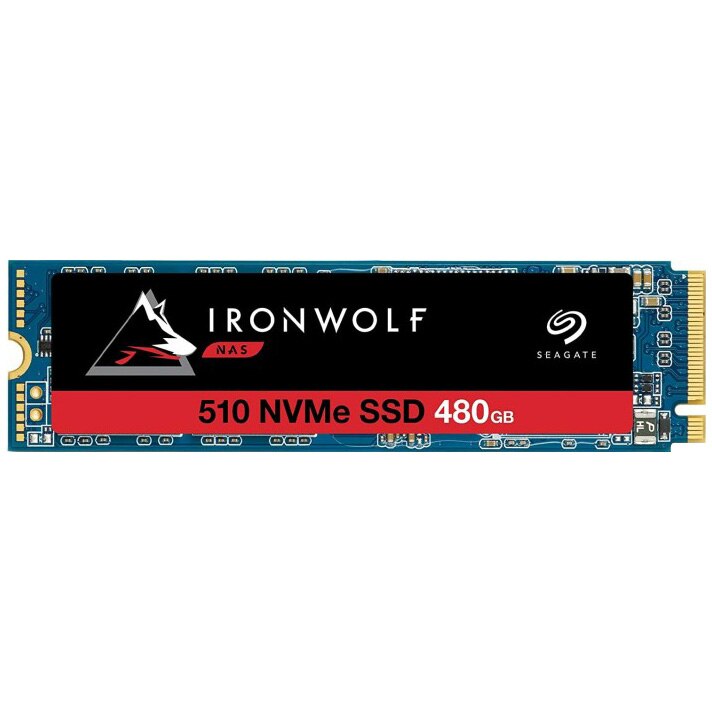 SSD Seagate Ironwolf 510, 480GB, NVMe, M.2.