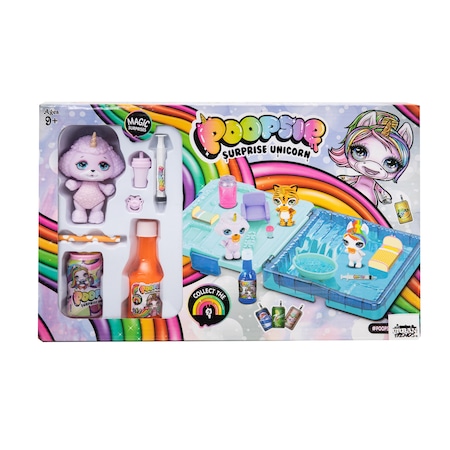 Papusa tip POOPSIE surprise, creeaza Slime, cutia unicornului