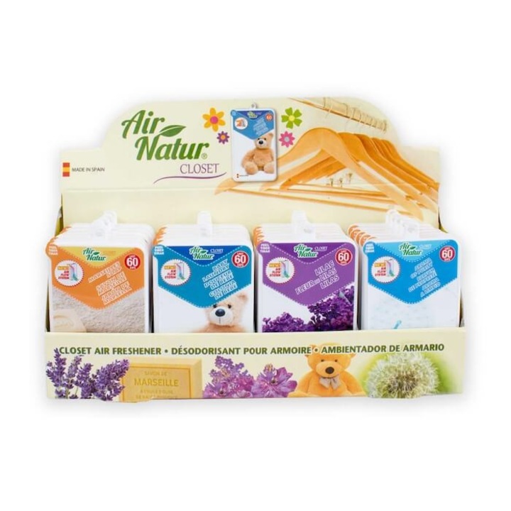 Set 24 bucati, LIttle Box, Rose, Lemon, New Car, Ananas, Vanilla, Antitabac, Bubble Gum, Ocean, Melon, Cherry, Pine, Lavander, Orange