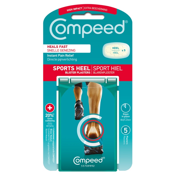 Plasturi Compeed Sports pentru basici, 5 buc