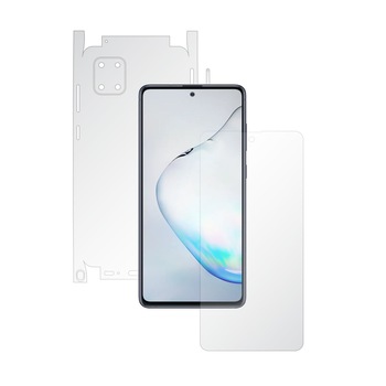 Folie Full Body Invisible Skinz UHD AutoRegeneranta pentru Samsung Galaxy Note10 Lite - Folie Protectie Siliconica Ultra-Clear cu taiere 360 Cut pentru Ecran, Carcasa Spate si Laterale, Skin Adeziv Transparent Folie Full Body Invisible Skinz UHD AutoRegeneranta pentru Samsung Galaxy Note10 Lite - Folie Protectie Siliconica Ultra-Clear cu taiere 360 Cut pentru Ecran, Carcasa Spate si Laterale, Skin Adeziv Transparent