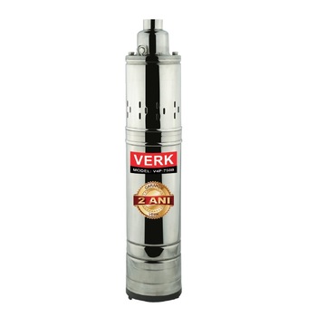 Pompa submersibila de adancime VERK V4P-750B, 750W, 1950l/h Pompa submersibila de adancime VERK V4P-750B, 750W, 1950l/h