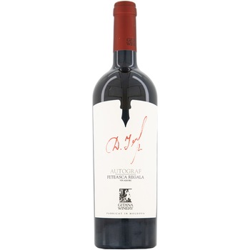 Vin Alb Gitana Autograf Feteasca Regala, Sec, 0.75l Vin Alb Gitana Autograf Feteasca Regala, Sec, 0.75l