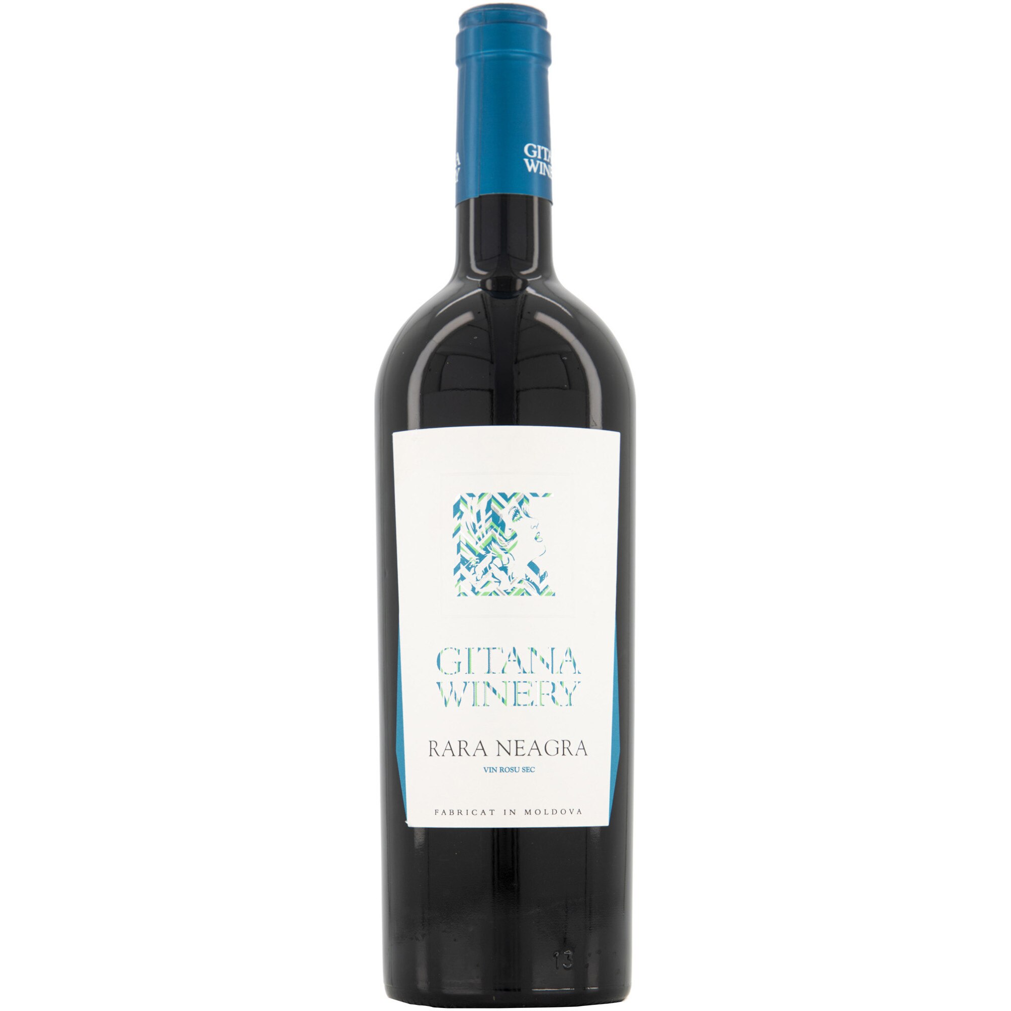 Vin Rosu Gitana Reserva Rara Neagra, Sec, 0.75l