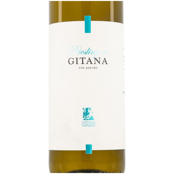 Vin Alb Gitana Riesling De Gitana, Sec, 0.75l