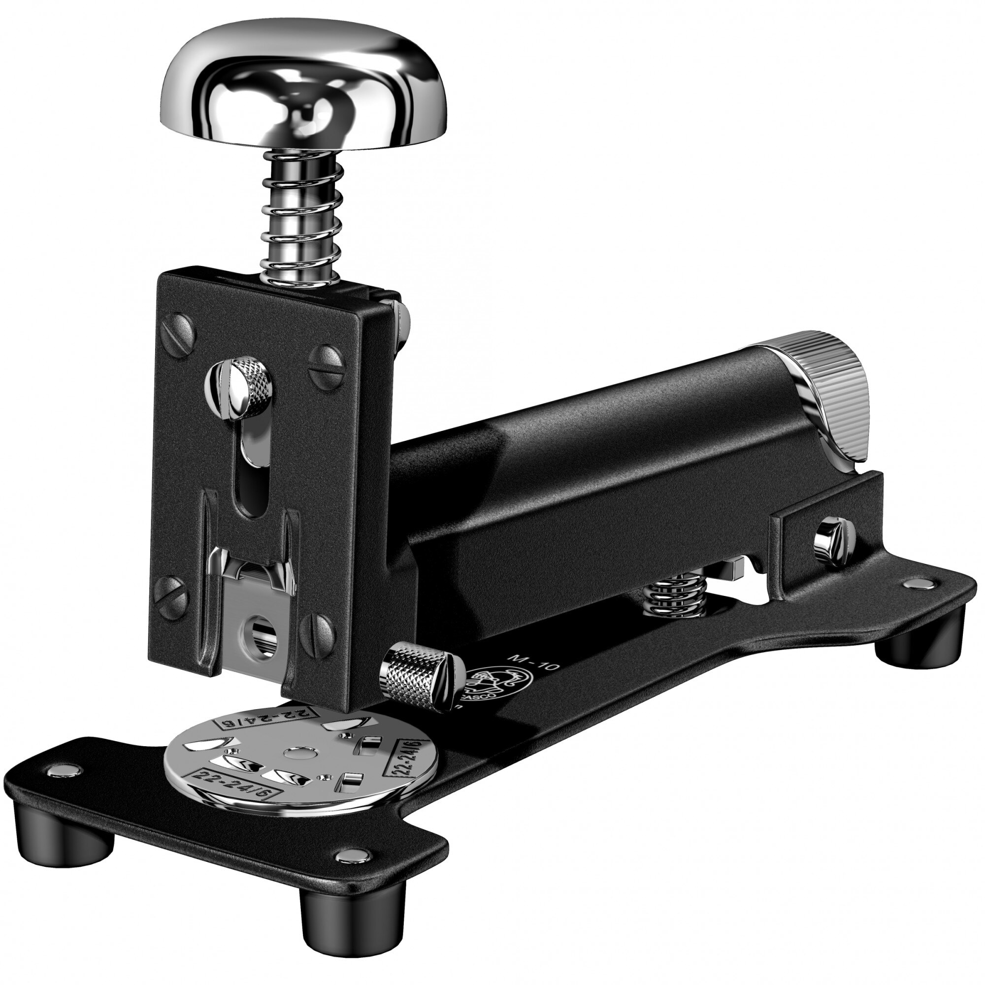 Capsator El Casco M-10 Shiny Chrome & Black