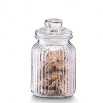 Borcan din sticla cu capac,900 ml Borcan din sticla cu capac,900 ml