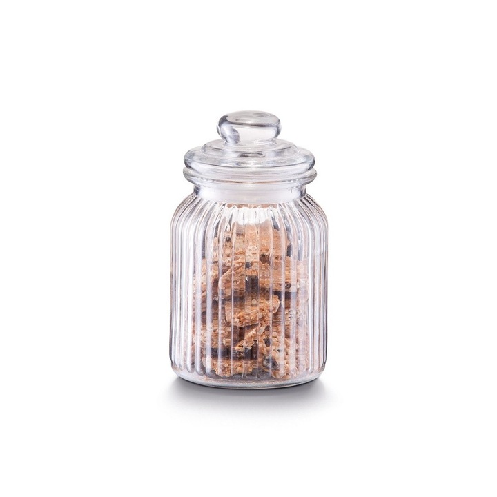 Borcan din sticla cu capac,900 ml