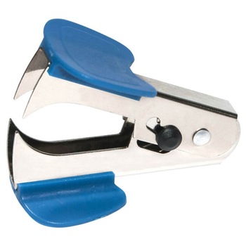 Set 10 Decapsatoare pentru Capse Metalice DONAU cu Sistem de Blocare, Culoare Gri/Albastra, Decapsator Gheara pentru Birou Set 10 Decapsatoare pentru Capse Metalice DONAU cu Sistem de Blocare, Culoare Gri/Albastra, Decapsator Gheara pentru Birou