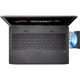Laptop ASUS ROG GL752VW-T4018D cu procesor Intel® Core™ i7-6700HQ 2.60GHz, Skylake™, 17.3" Full HD, 32GB, 2TB+128GB SSD, DVD-RW, nVIDIA GeForce GTX960M 4GB, Free DOS, Black