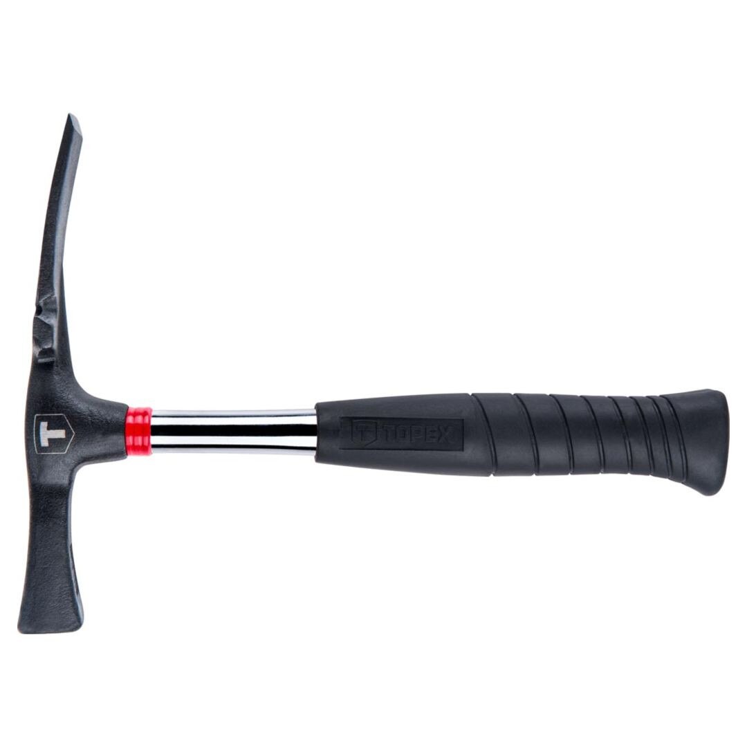 Ciocan pentru zidar, 600g, maner cauciuc, Topex 02A635