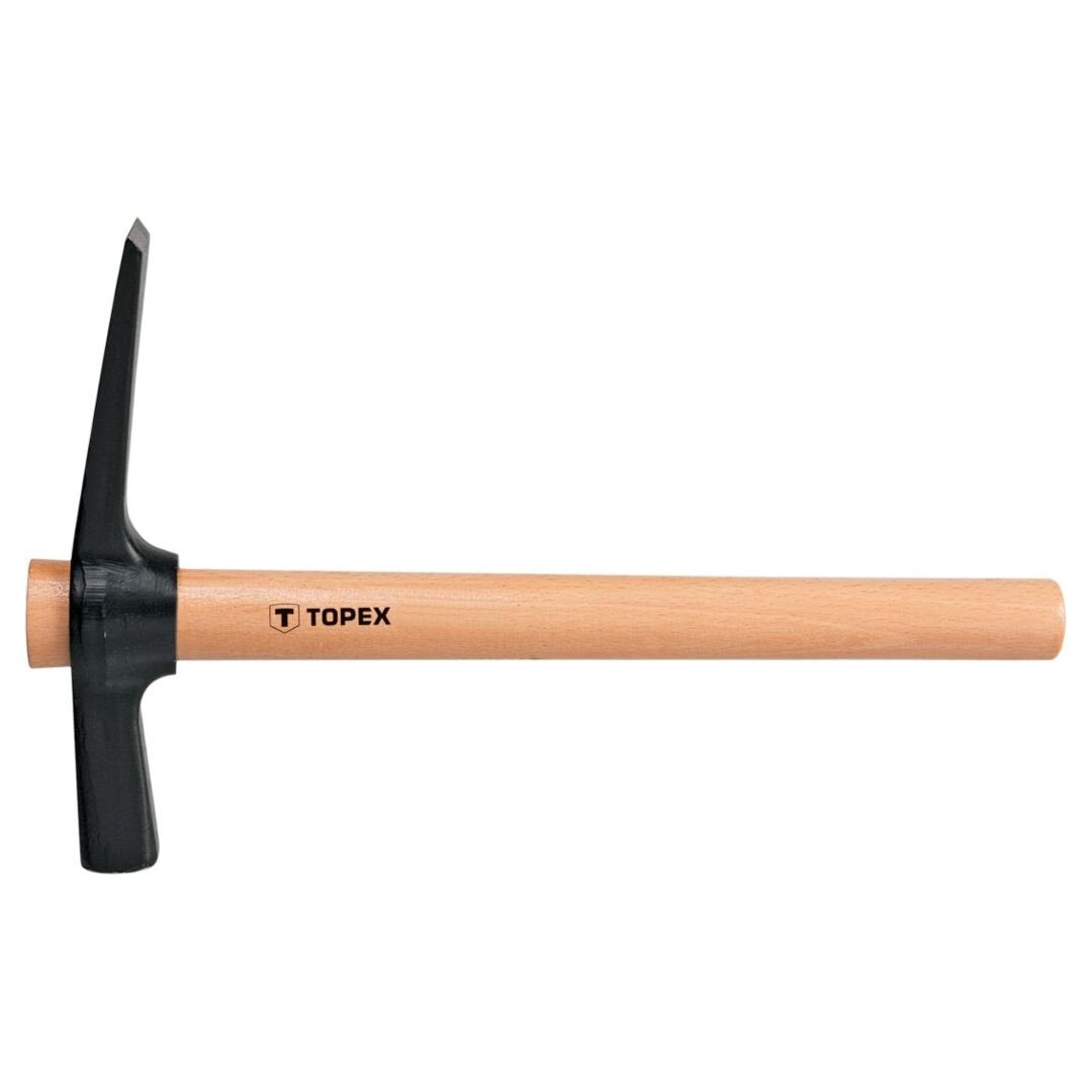 Ciocan pentru zidar, 700g, maner lemn, Topex 02A675