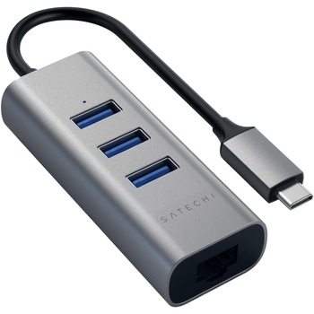 Docking station Satechi Aluminium TYPE-C, Ethernet, Space Grey Docking station Satechi Aluminium TYPE-C, Ethernet, Space Grey
