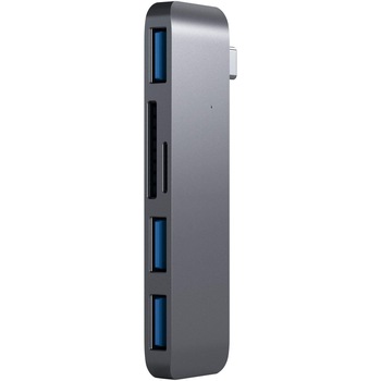 Docking station Satechi Aluminum TYPE-C COMBO, Space Grey Docking station Satechi Aluminum TYPE-C COMBO, Space Grey