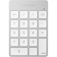 Tastatura numerica wireless Satechi Aluminum Slim, Silver