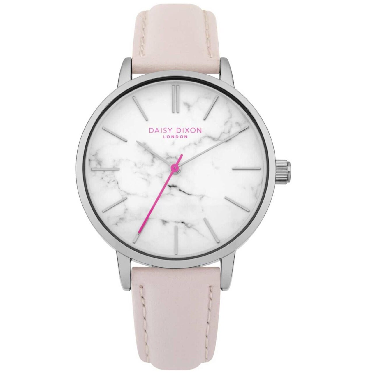 Ceas de dama Daisy Dixon DD095P Nancie, 36mm, 3ATM, Argintiu