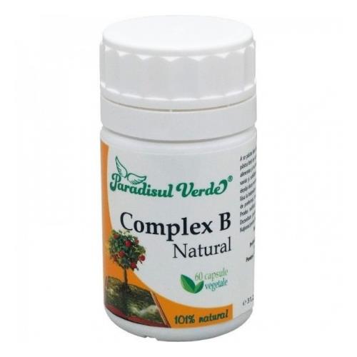 Complex B Natural 60cps Paradisul Verde