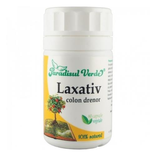 Laxativ Colon Drenor 60cps Paradisul Verde