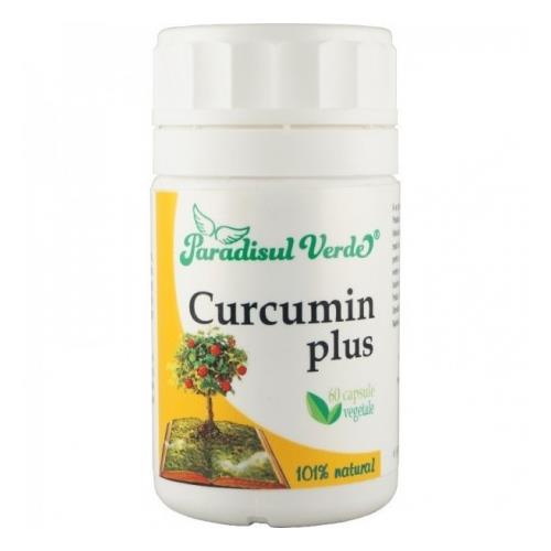 Curcumin Plus 60cps Paradisul Verde